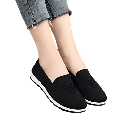 Breathable Mesh Slip-On Sneakers