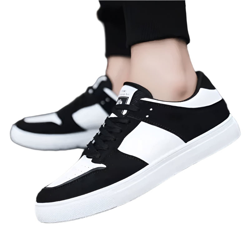 Lightweight Leather Sneakers Casual