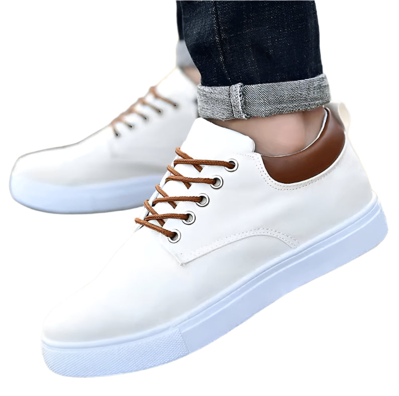 Canvas Lace-Up Sneakers Casual