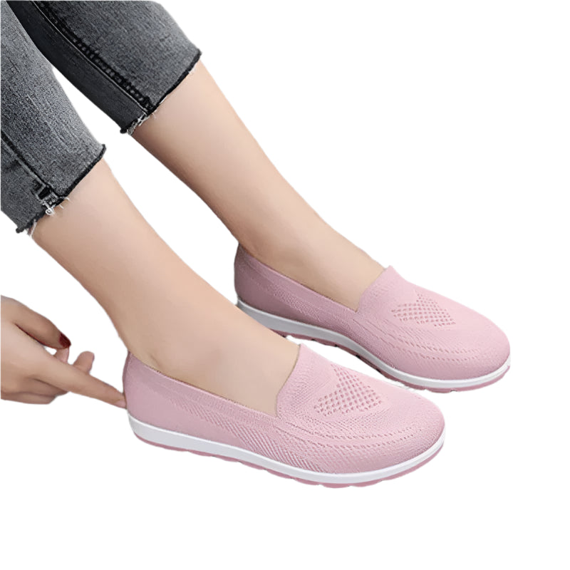 Breathable Mesh Slip-On Sneakers