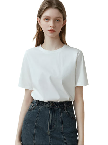 Classic Cotton T-Shirt Straight